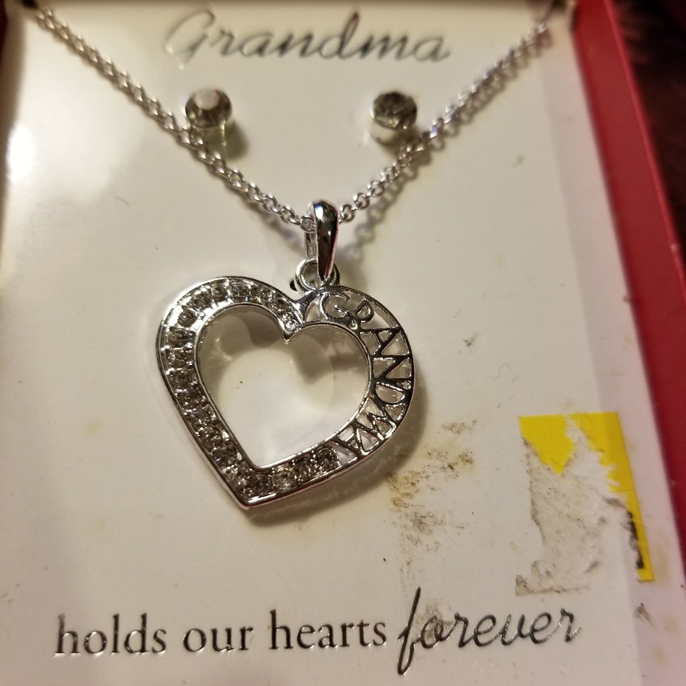 New Grandma Necklace and earrings